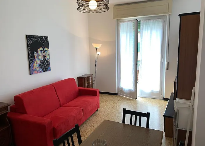 Lägenhet Casa Bianca 2 - Confortevole In Centro A Moneglia